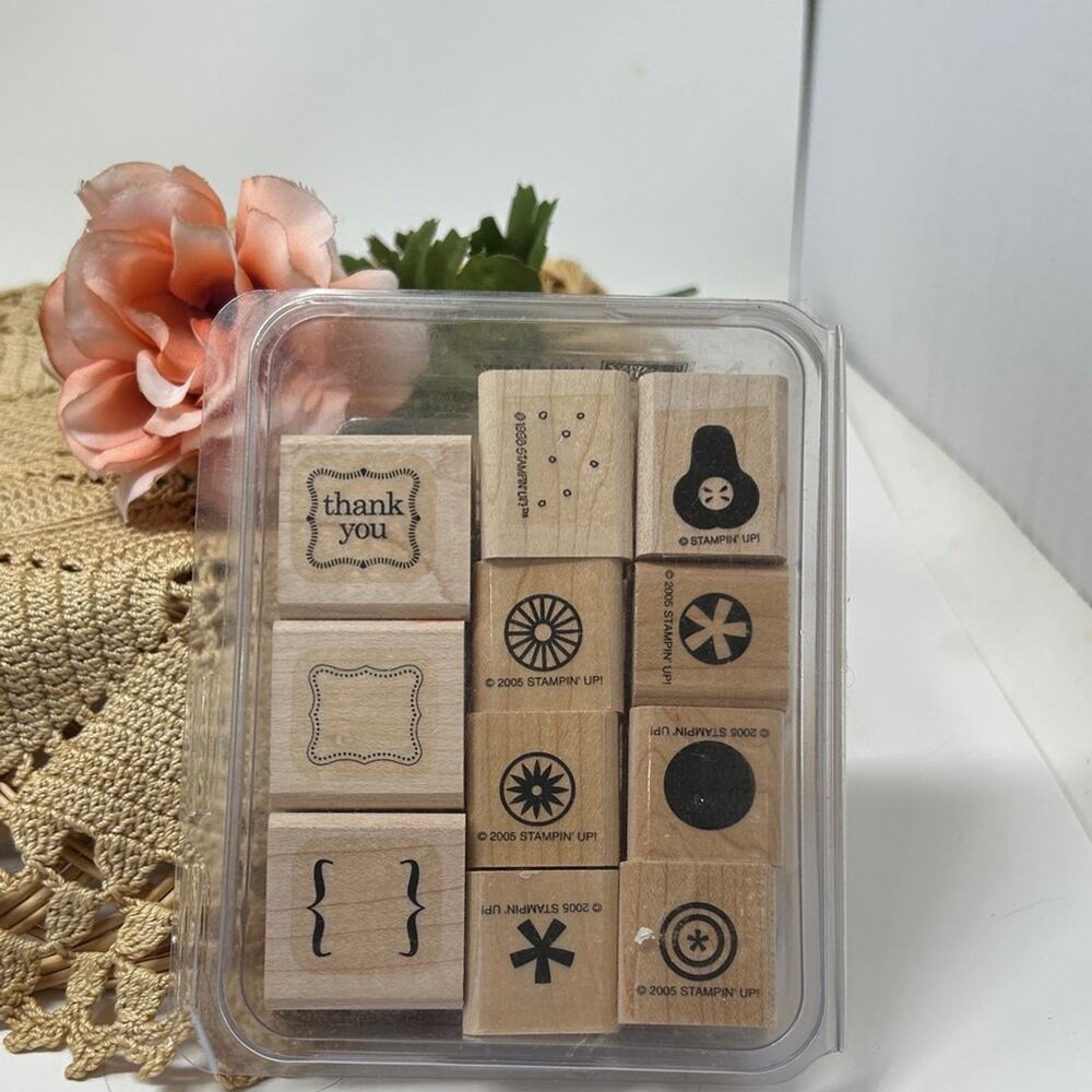 Stampin' Up! Wooden Stamp Set